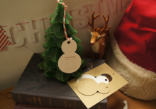 [1+1] 12 CHRISTMAS CARD _ snow man